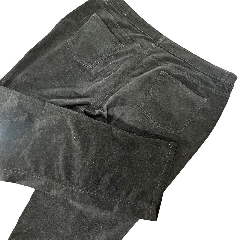 Charter Club Pant Shop Black Corduroy Straight Leg Pants Men Size 41x30 HO15 EUC